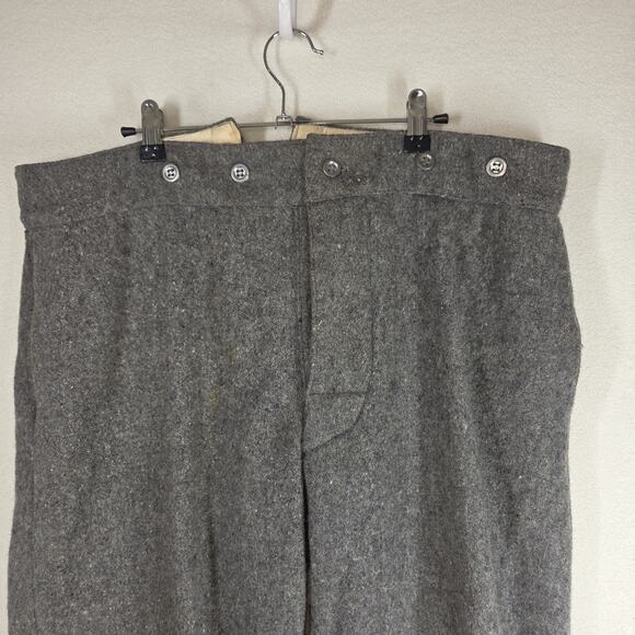 Vintage Civil War Pants CS CSA NC Confederate Infantry Wool North Carolina - Picture 13 of 16